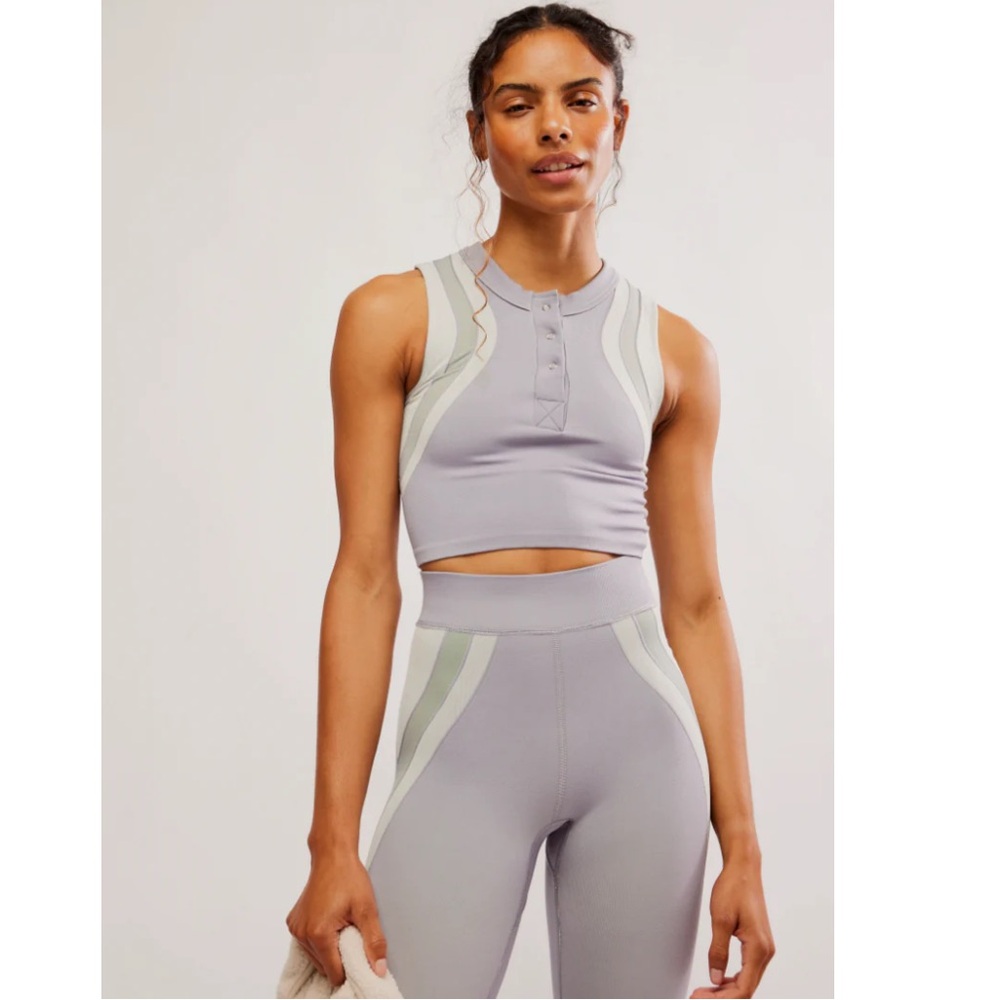 Free People FREE KICK MUSCLE TANK